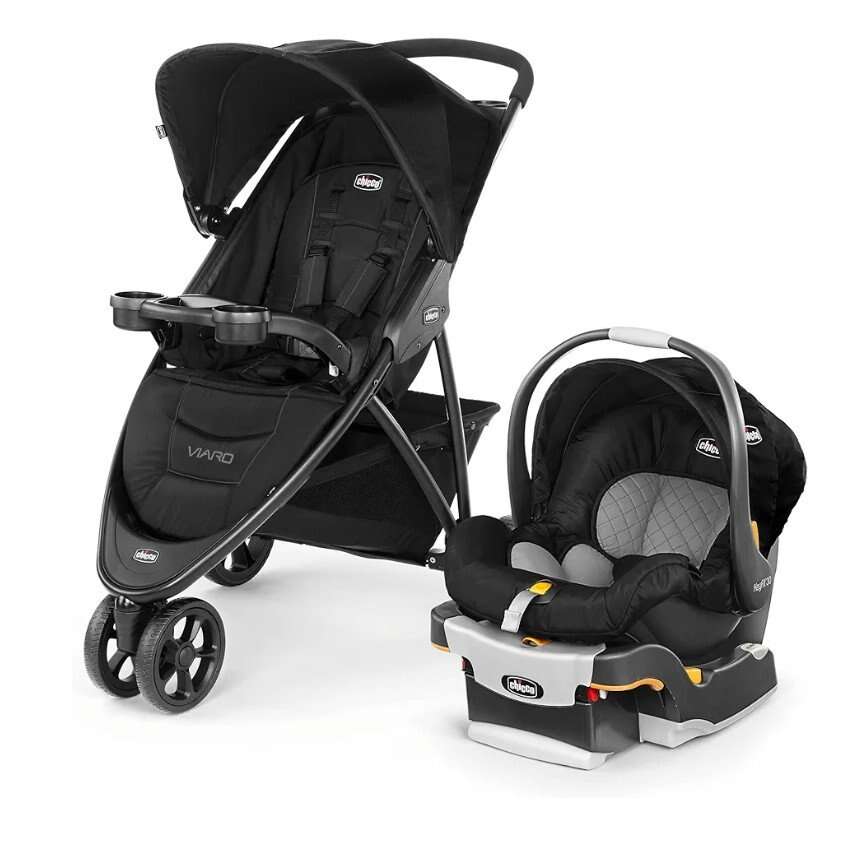 CHICCO VIARO QUICK FOLD TRAVEL SYSTEM COMBO KIT