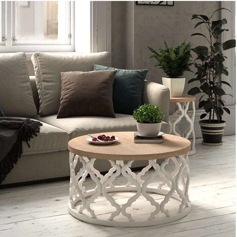COZAYH 30IN ROUND COFFEE TABLE