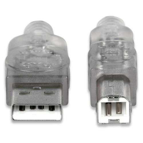 BRAIDED Printer Cable USB 2.0 Type A to Type B 5'4"