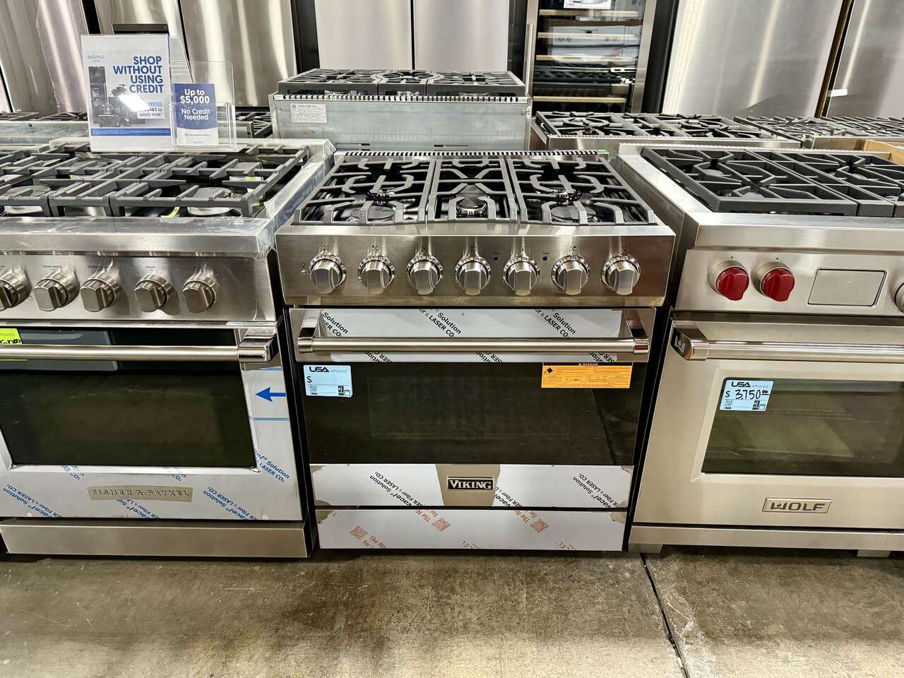 VIKING 30 INCH FREESTANDING STAINLESS STEEL