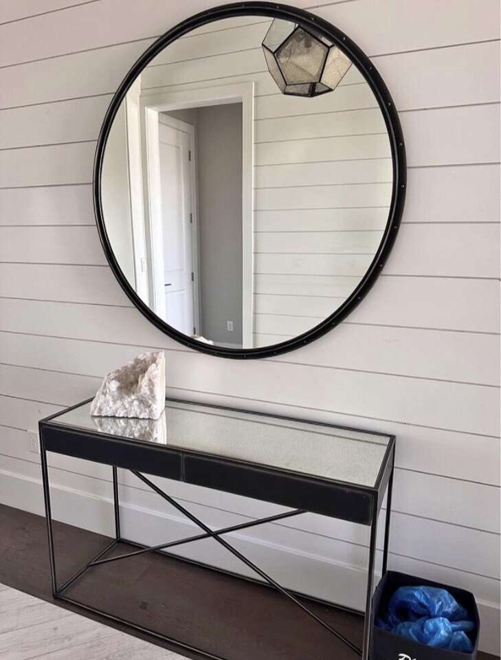 Restoration Hardware Iron Gramercy Console Table