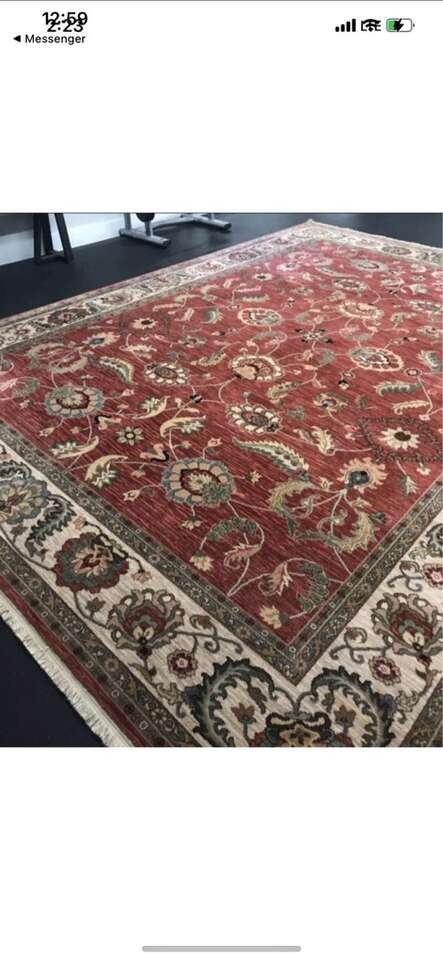 $8000 RH Karastan Agra Wool Rug 10x14