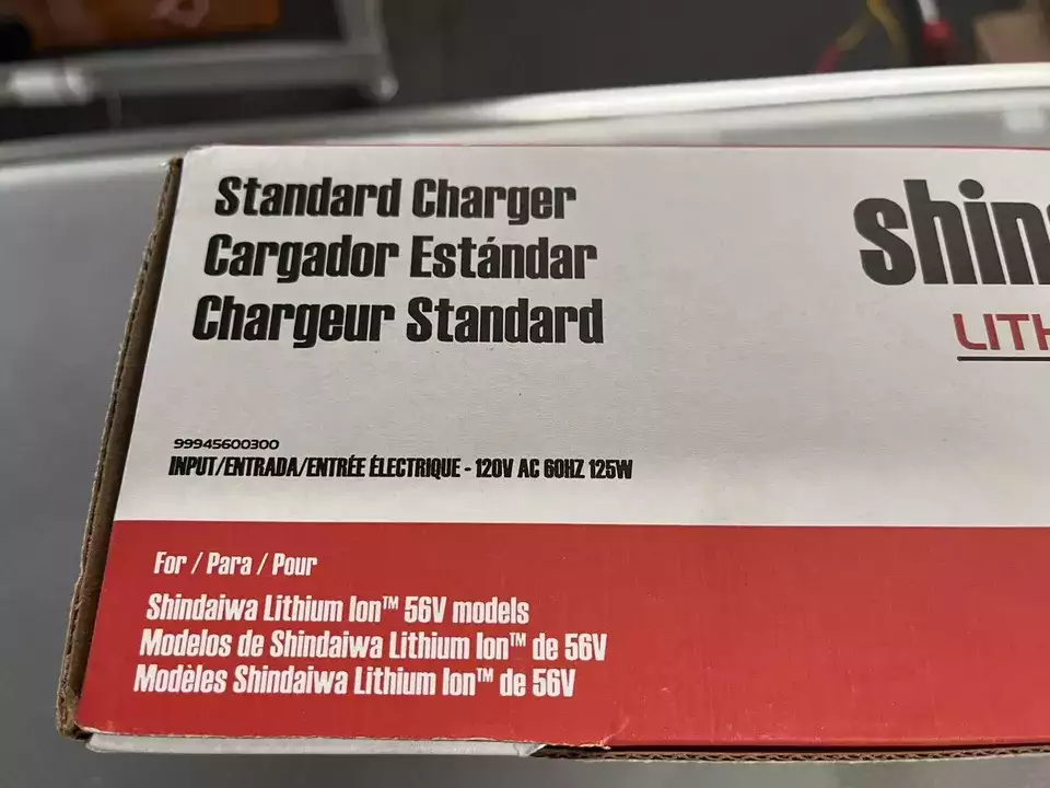 Shindaiwa Battery Charger 56V Lithium Ion Models 120V AC 60HZ NEW IN BOX