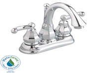 NEW AMERICAN STANDARD CHROME CENTER SET BATHROOM FAUCET (RETAIL: $ 198.99