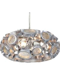 NEW VARALUZ FASCINATION 3 LIGHT CHANDELIER (RETAILS: $389)