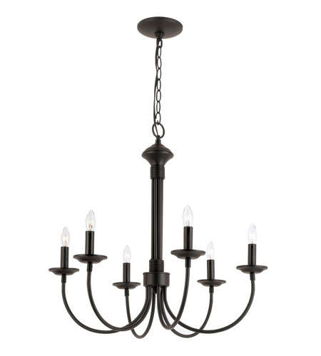 NEW 6 LIGHT OR 5 LIGHT BLACK CHANDELIER ( 2 AVAILABLE IN EACH SIZE)