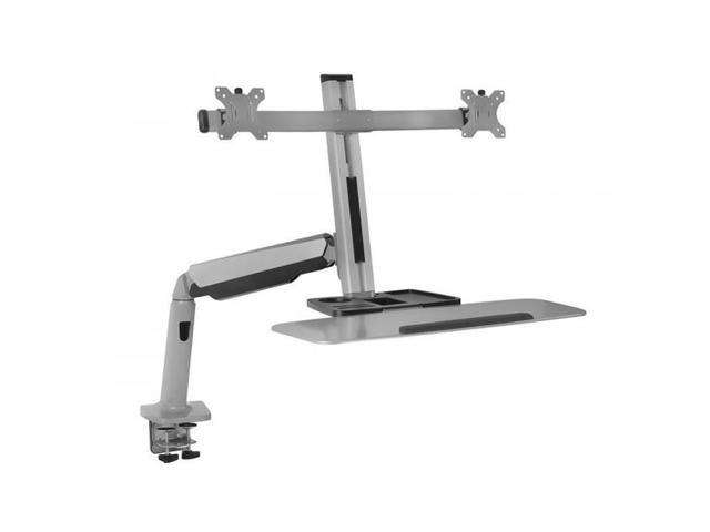 NEW Mount-It! Stand Up Workstation with Dual Monitor Mount