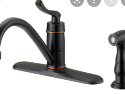 NEW RUBBED OIL KITCHEN FACUET WITH SIDE SPRAYER (13 AVAILABLE) - RETAILS: $99.98 EACH