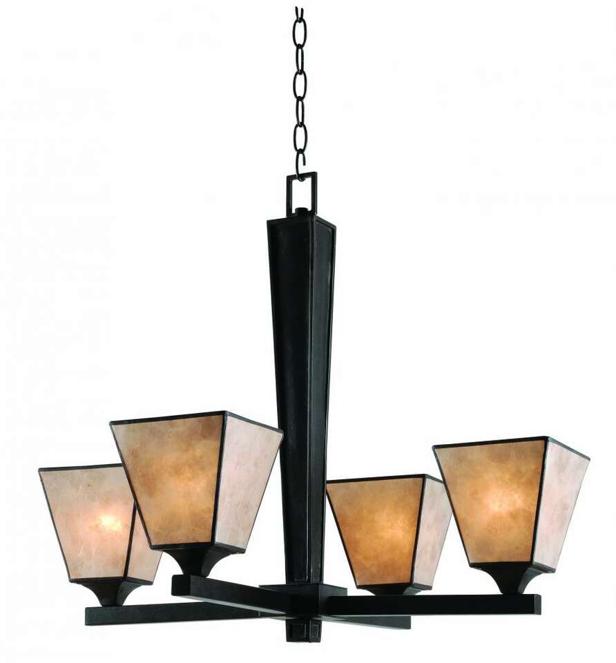 NEW KENROY HOME CAPELL 4 LIGHT CHANDELIER (RETAILS; $306)