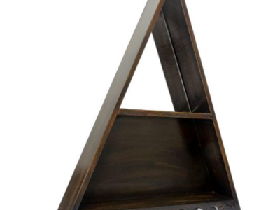 NEW WOOD ALTAR SHELF WITH MIRROR - MOON PHASES (RETAILS: $75.99)