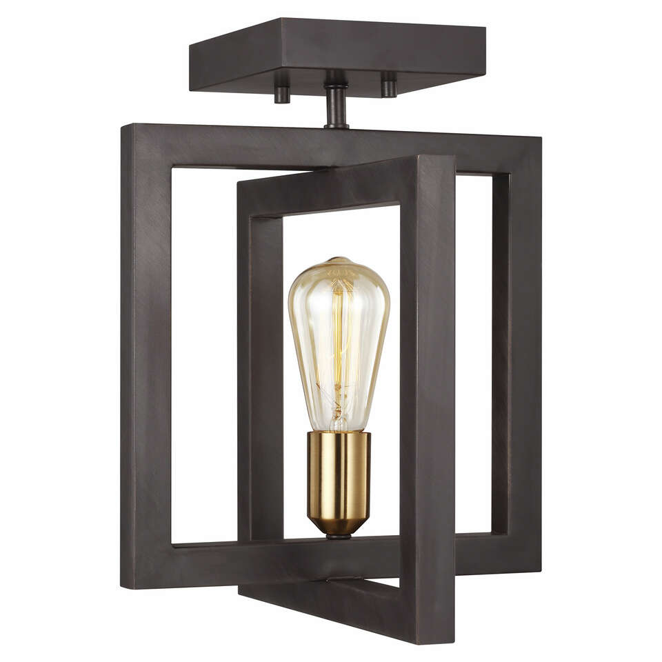 NEW MURRAY FEISS FINNEGAN SEMI-FLUSH CHANDELIER LIGHT (RETAILS: $295)