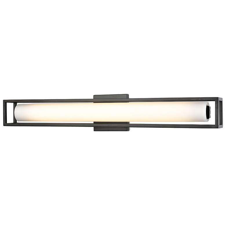 NEW KUZCO LOCHWOOD LED BLACK WALL SCONCE / VANITY LIGHT LIGHT (5 AVAILALBE)  RETAILS: $286 EACH)