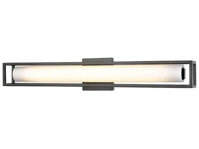 NEW KUZCO LOCHWOOD LED BLACK WALL SCONCE / VANITY LIGHT LIGHT (5 AVAILALBE) RETAILS: $286 EACH)