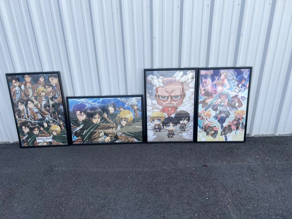 Attack On Titan Framed Posters