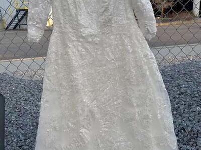 Oleg Cassini Wedding Dress 20W