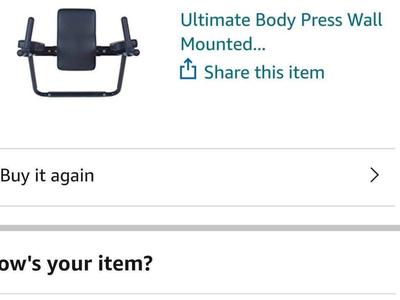 Ultimate Body Press Wall Mounted