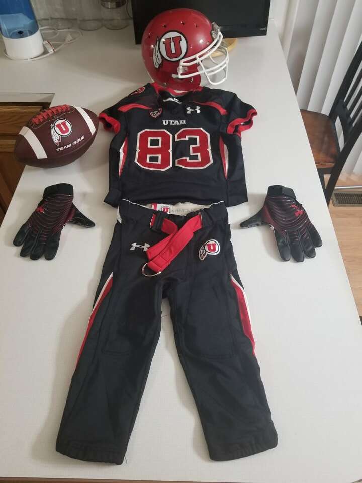 Utah Utes Game Worn Uniform