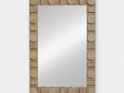 lulu and georgia Sorenson wall mirror- natural