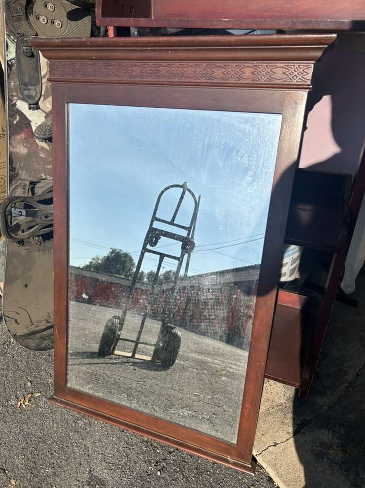 Mirrior with Wooden Frame