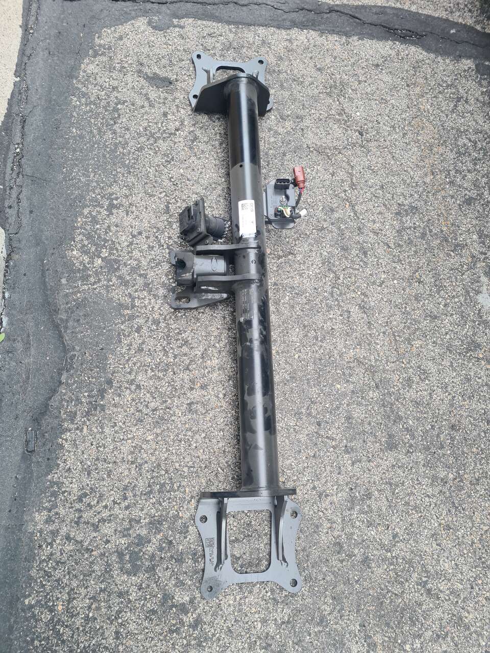 Tesla Model X hidden trailer tow accessory hitch w/ receiver