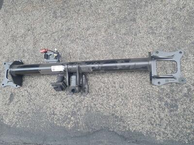 Tesla Model X hidden trailer tow accessory hitch w/ receiver