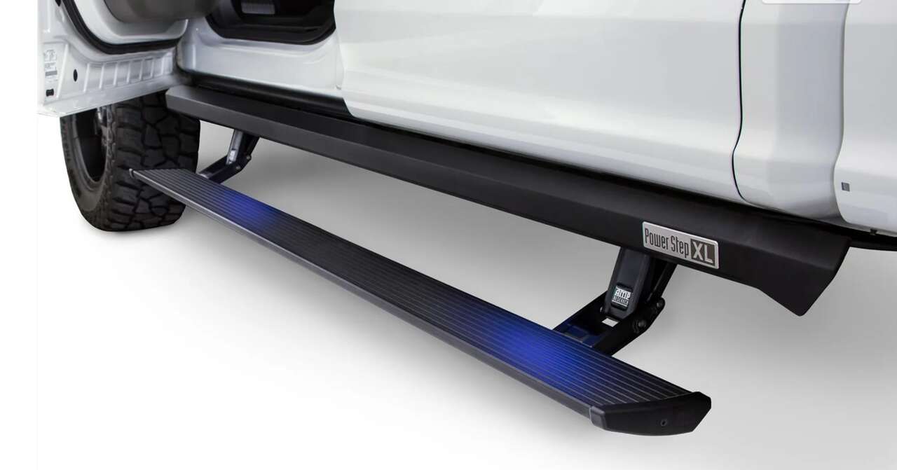 AMP Research XL Electric Side Steps 21-25 Ford F150 Raptor