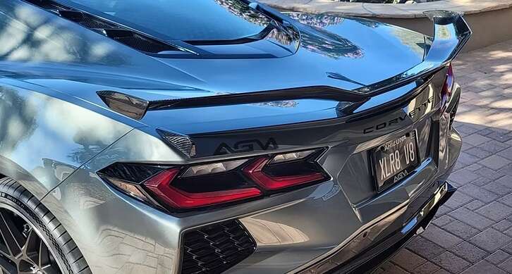 AG Motorsports Carbon fiber ZO6 spoiler Corvette C8