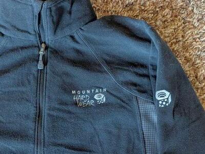 Mountain Hardwear - Med 1/4 zip pullover fleece m