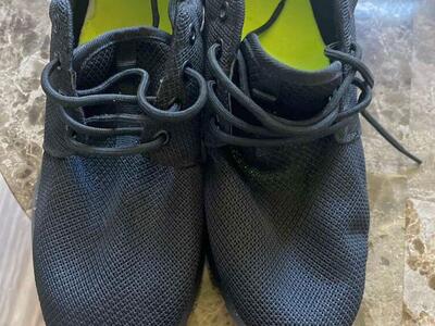 black shoes US size 7, good for APA school s