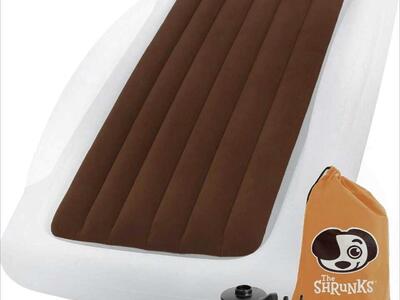 Inflatable toddler bed