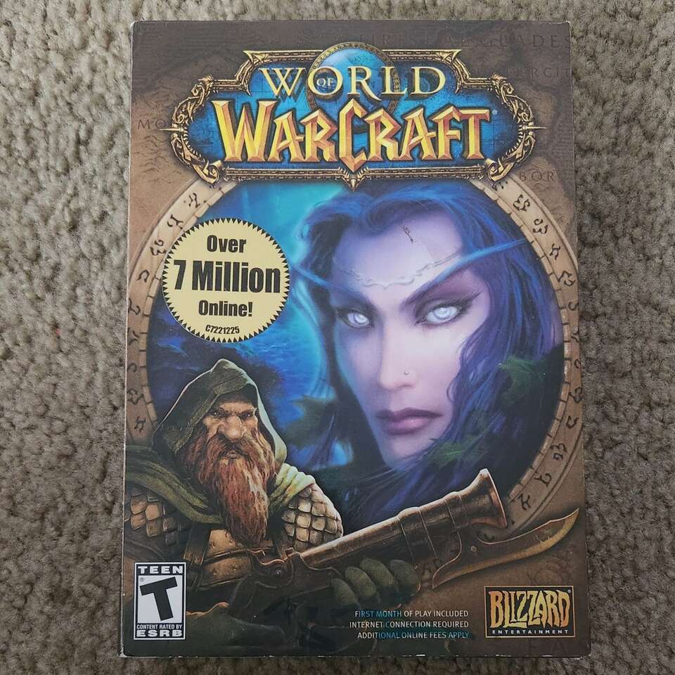 World of Warcraft OG CD ROM Game