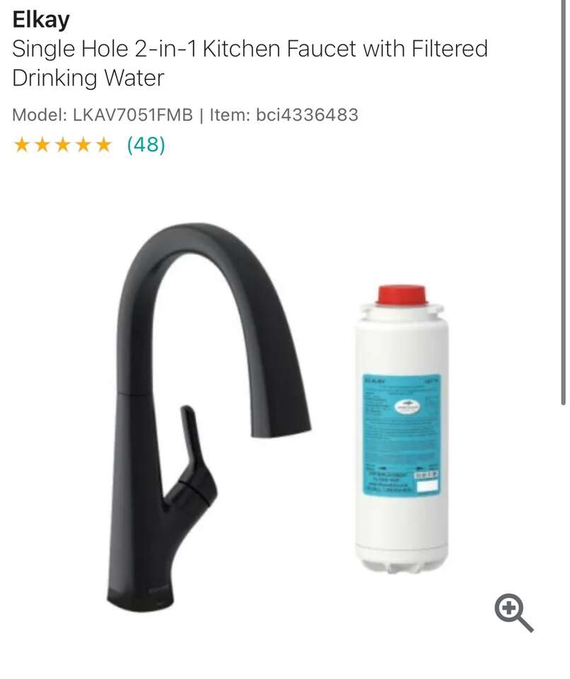 Kitchen Faucet With filter