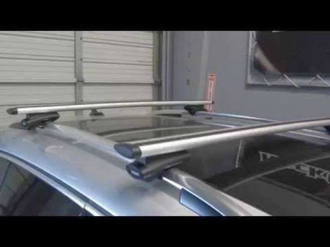 Subaru, wagon, SUV Yakima or Thule Railing Roof Rack Cross bars for Cargo