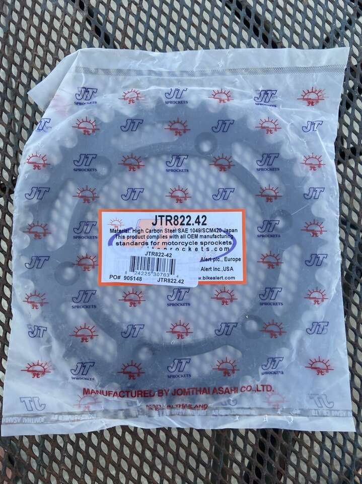 JT Sprockets 42T Back / 14T Front