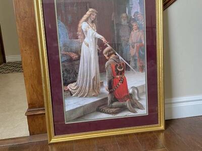 The Accolade By E. Blair Leighton 1901