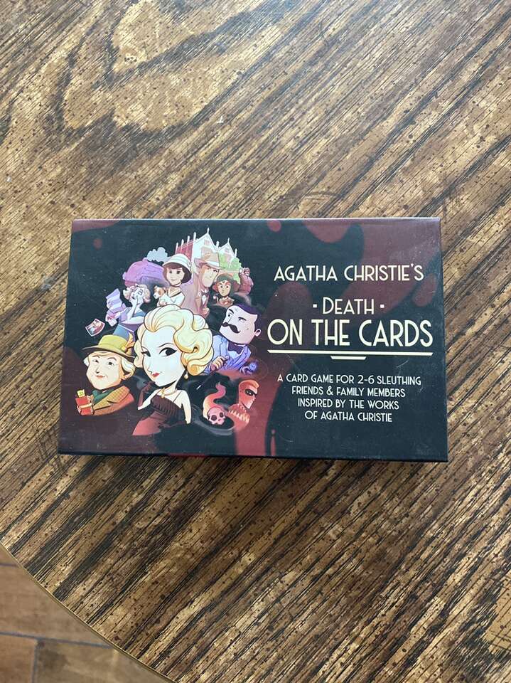 Agatha Christie's Death On The Cards Game