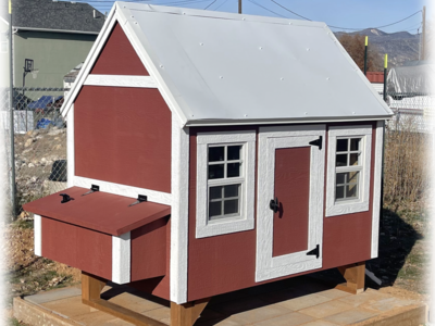 Backyard Chicken Coop - 4' X 7' HUGE SALE!
