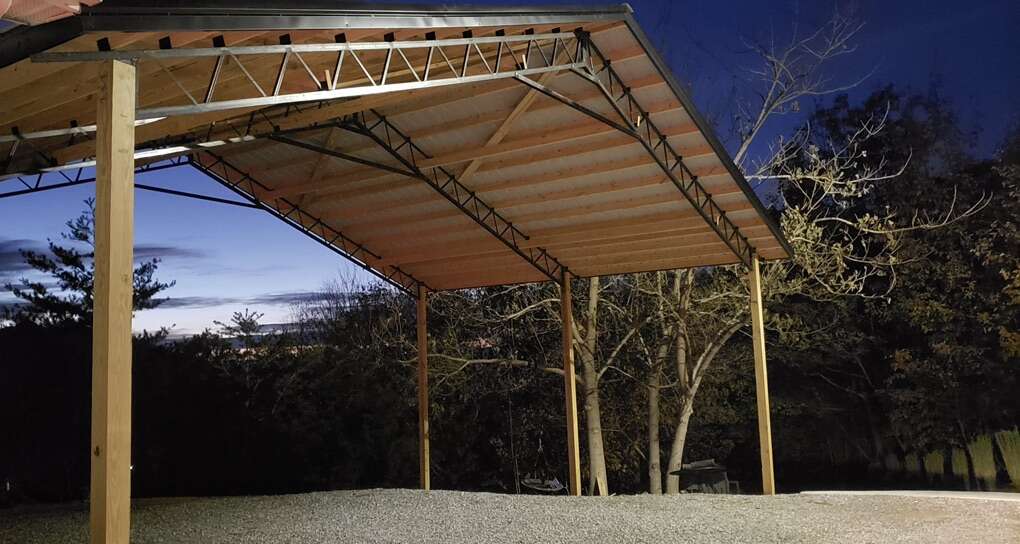 Metal Trusses For Shed Or Pole Barn