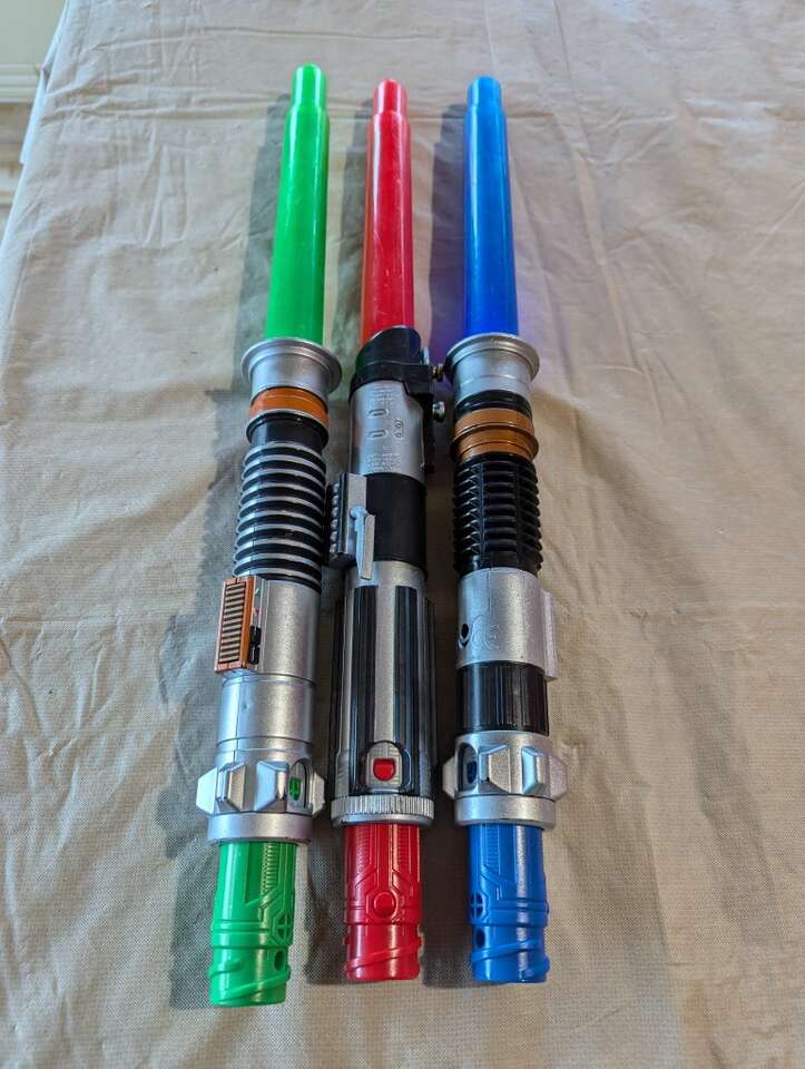 Star Wars light sabers