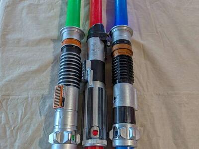 Star Wars light sabers