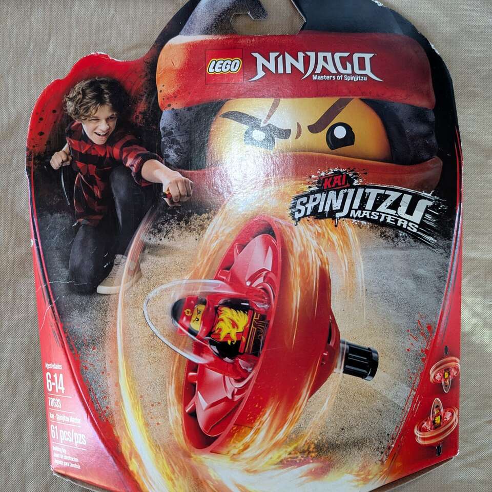NEW Ninjago Kai Spinjitzu Master