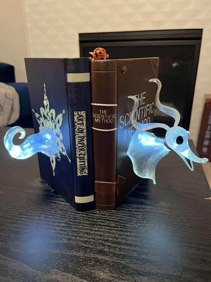Nightmare Before Christmas Light Up Bookends