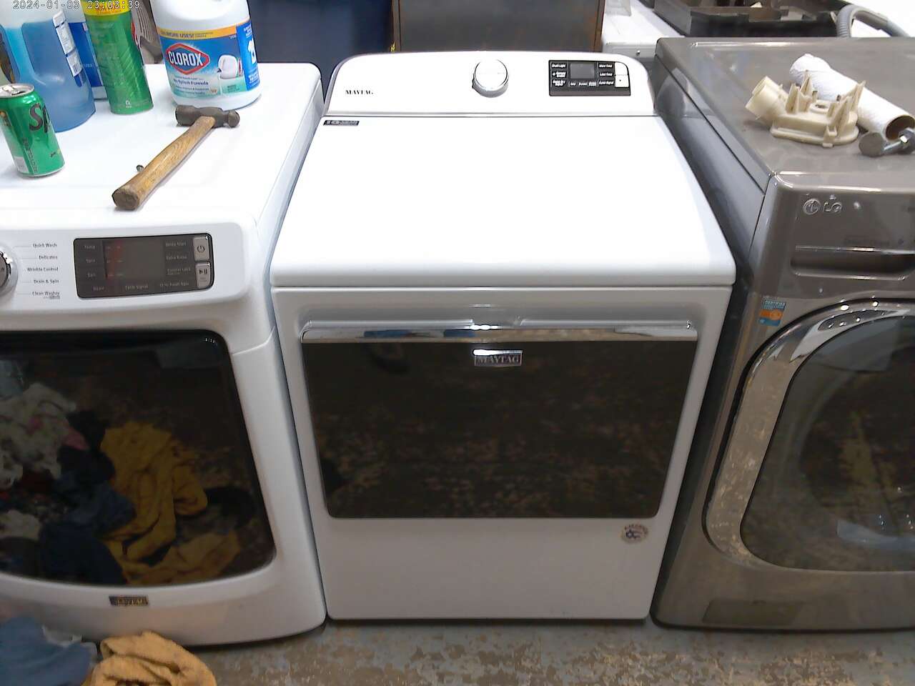 Maytag Front Load Electric Dryer Appliances