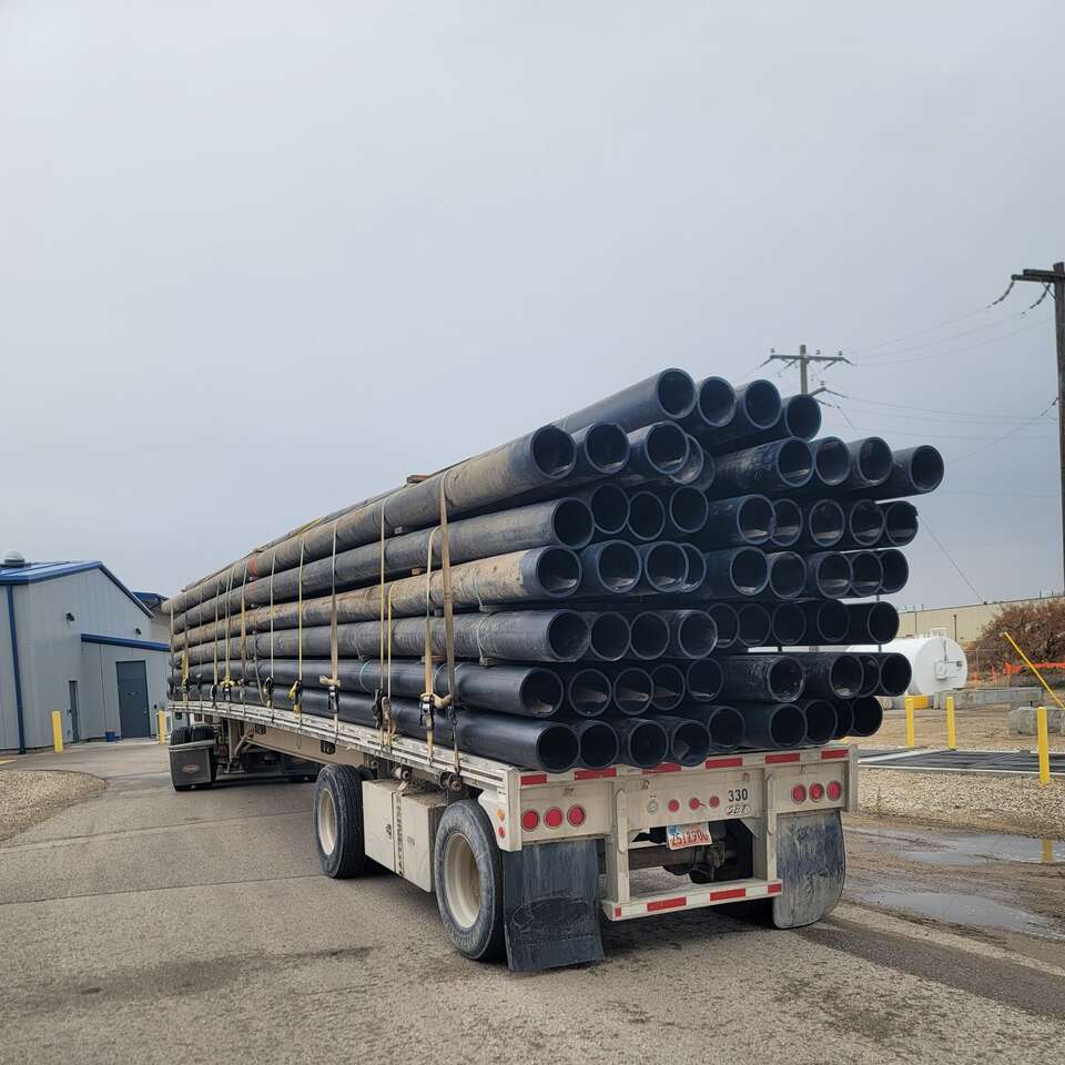 10 inch IPS HDPE poly pipe Mainline/waterline