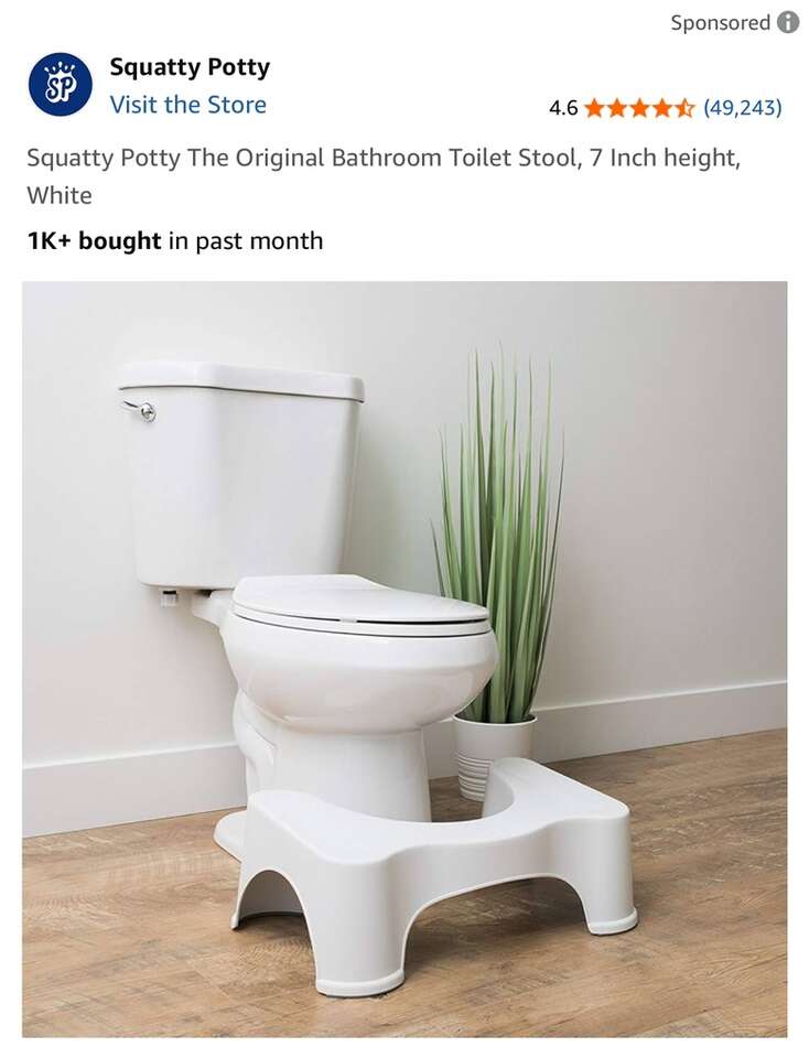 Potty Squat Stool