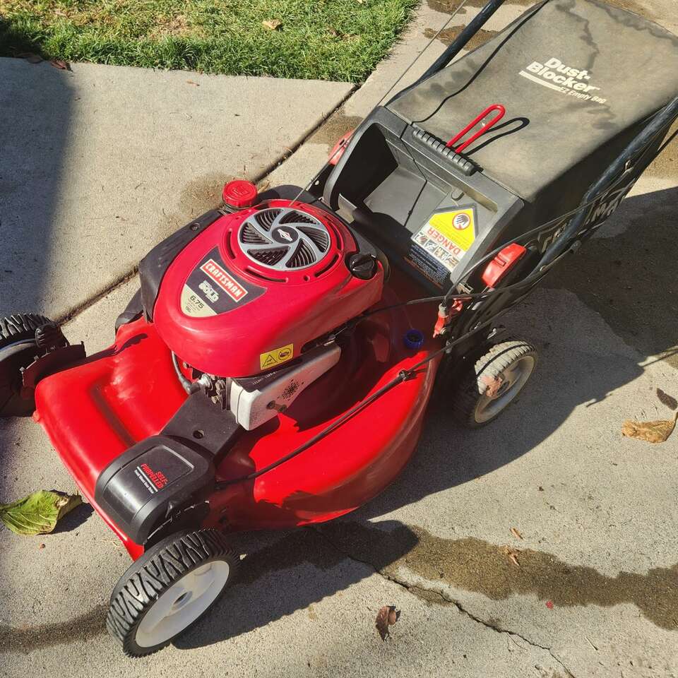 Craftsman 6.75 lawn online mower front wheel drive