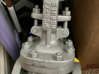 NEWCO 77 11W-CB3 Manual Steel Butt Weld 3IN Wedge GATE Valve 150/NEW