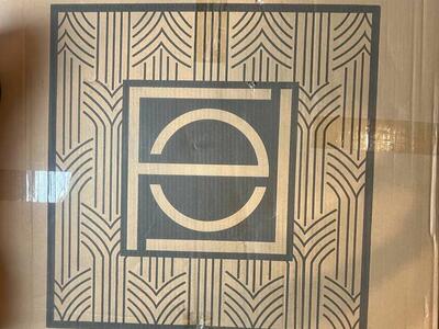 ETERNITY MIRROR D24"X1" SILVER/BRAND NEW