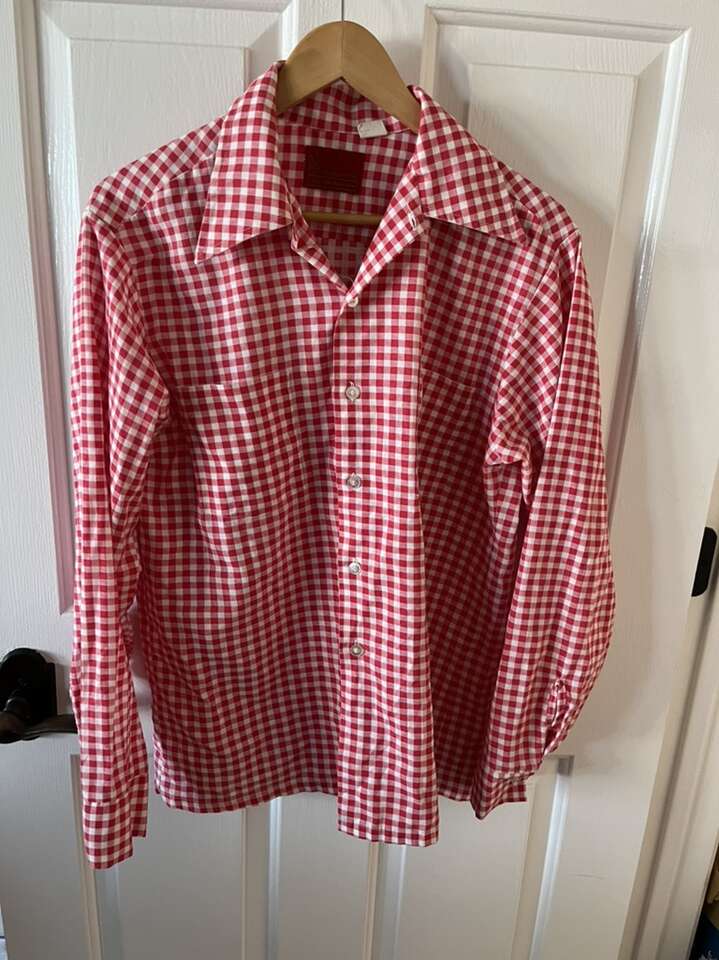 King’s Road Vintage Plaid Men’s Shirt M