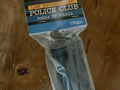 Law enforcement pretend police club new! Costume